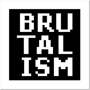 brutalism Posters and Art